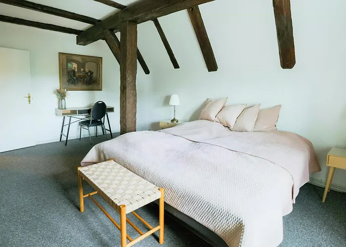 Manor With Soul Between Forest And On Funen Hébergement de vacances *